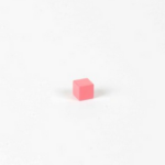 Kocka k ružovej veži 1x1x1 cm- Nienhuis