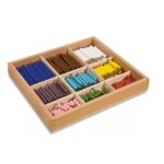 Perlový materiál 20 sád s krabičkou - sklenené - Nienhuis
