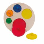 Veľké puzzle - kruhy