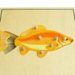 Puzzle - ryba s kostrou