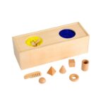 Tajomná krabička Educo – Montessori pomôcka na hmatové rozlišovanie