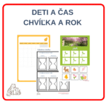 Deti a čas - chvíľka a rok pdf materiál