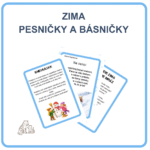 Zima - pesničky a básničky pdf materiál