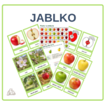 Jablko - tematický PDF materiál pre deti od 2,5 do 7 rokov