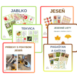 Jeseň s deťmi – balík 6 PDF aktivít